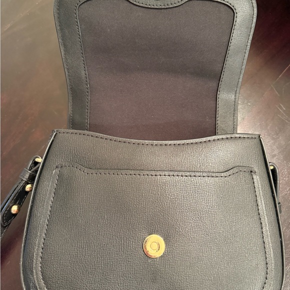 Authentic Marc Jacobs New York Mini Rider Flap Crossbody Bag Black M0014109 $295 - Picture 7 of 16